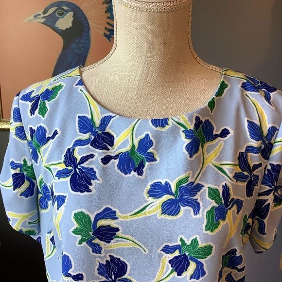 Banana Republic Floral Sheath Dress 🪻🫐🌼 - Picture 2 of 5